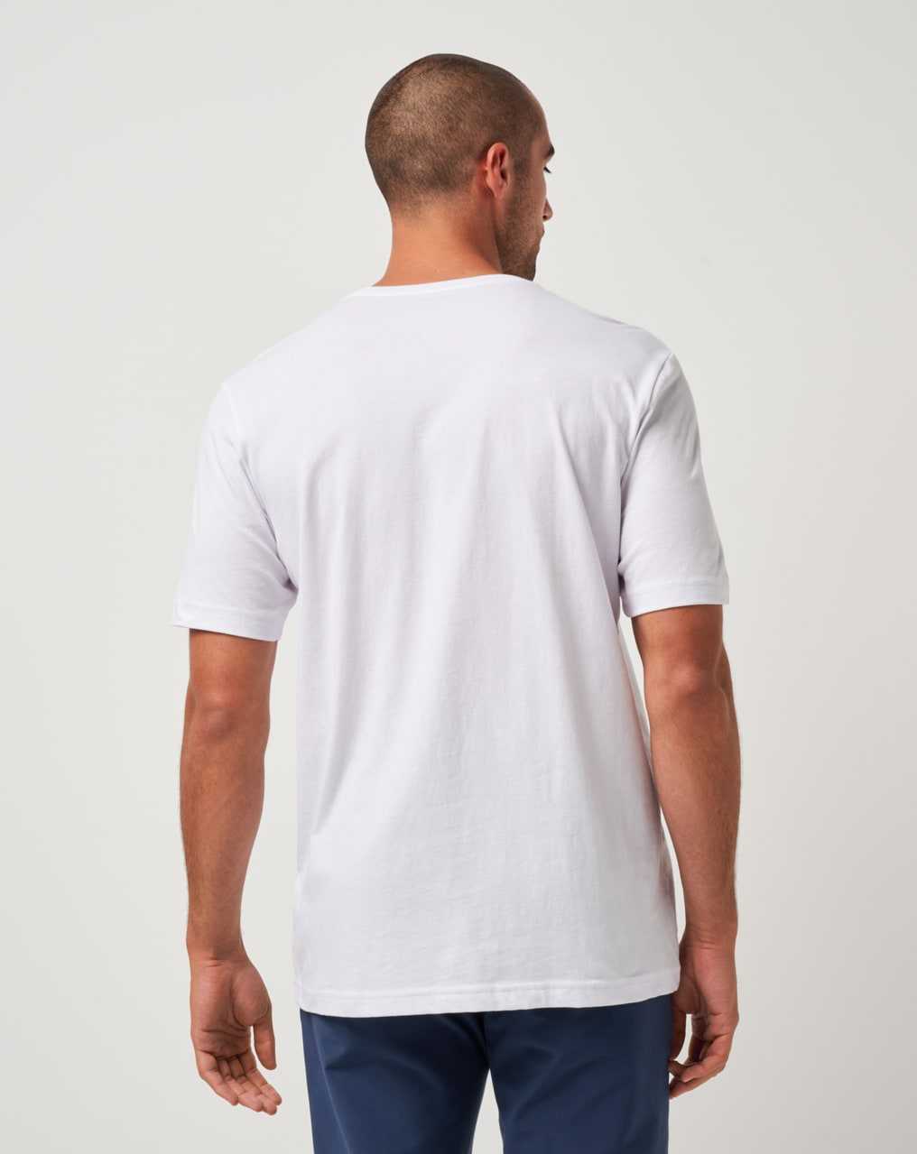 Travis Mathew Atlanta Braves Strike One Tee White | ENZRWPG-43