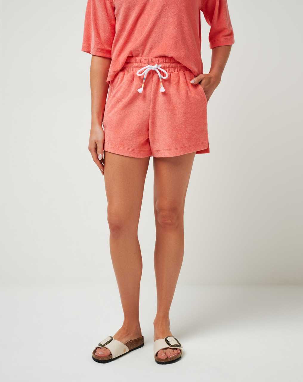 Travis Mathew Back In The Sun Baby Terry Short Shell Pink | GSIECMH-68