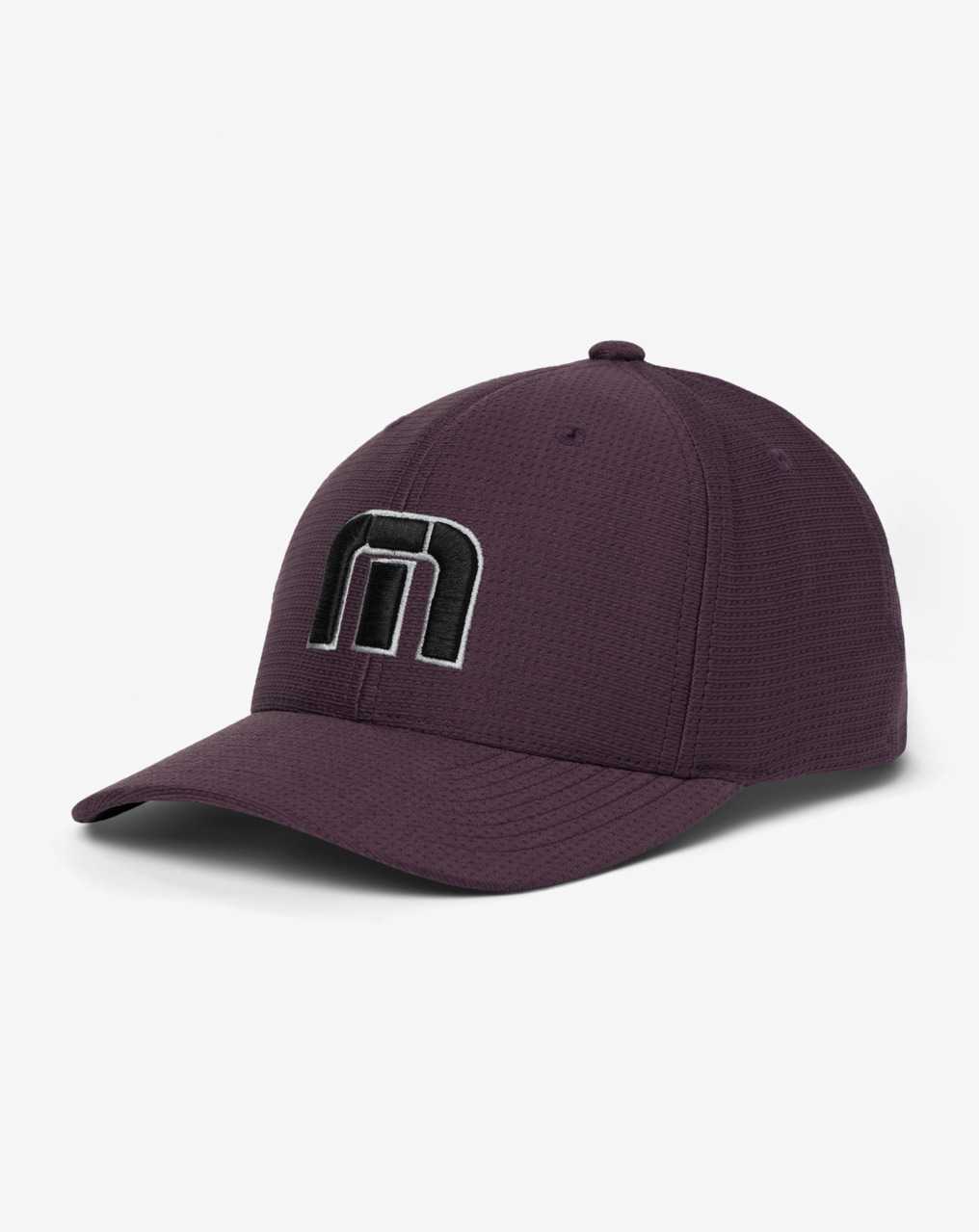 Travis Mathew Bahamas Snap Snapback Hat Plum | HSCLPVF-58