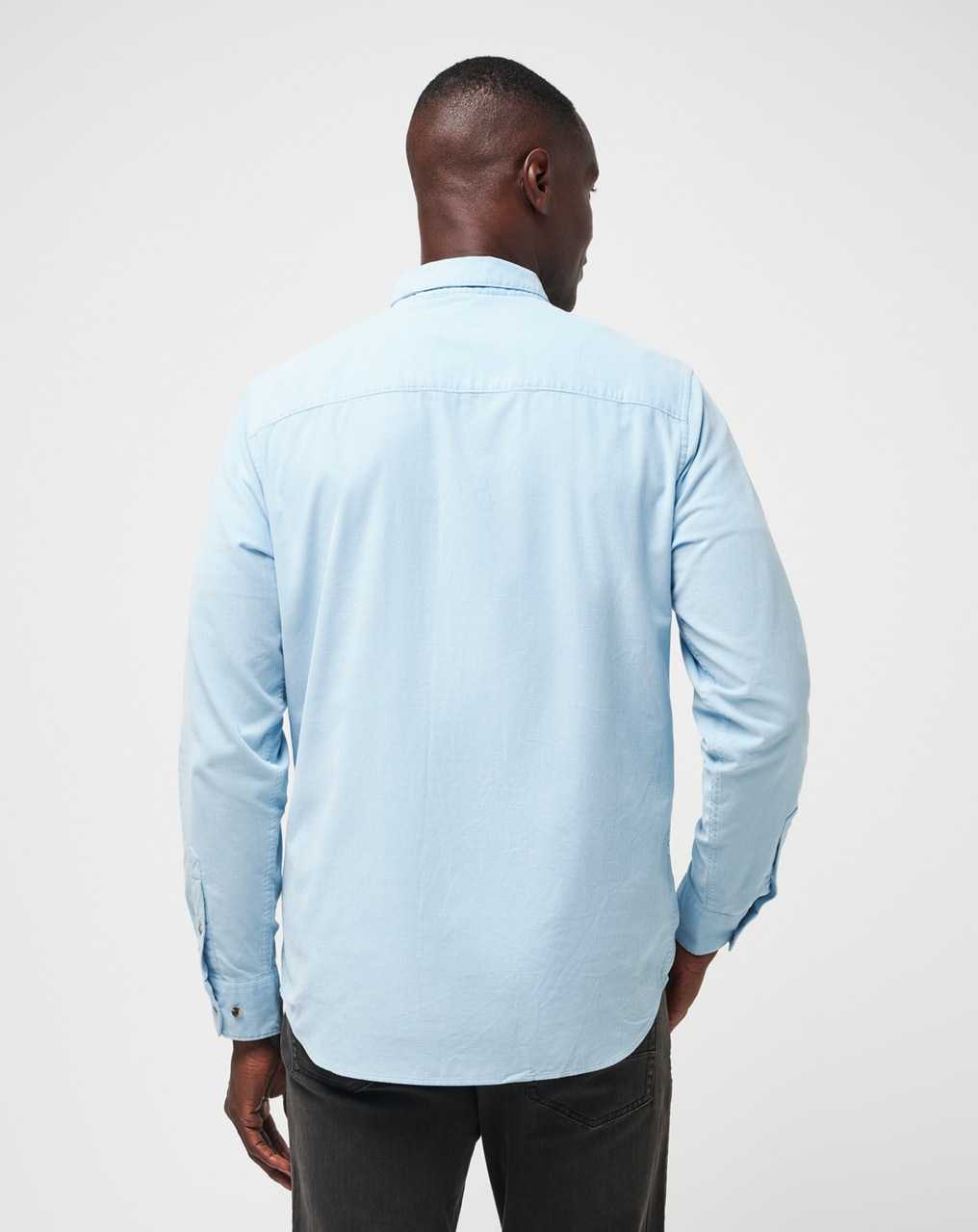 Travis Mathew Barrel Of Laughs Button-up Dream Blue | LNQDEVP-85