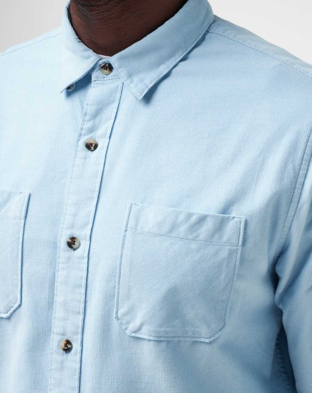 Travis Mathew Barrel Of Laughs Button-up Dream Blue | LNQDEVP-85