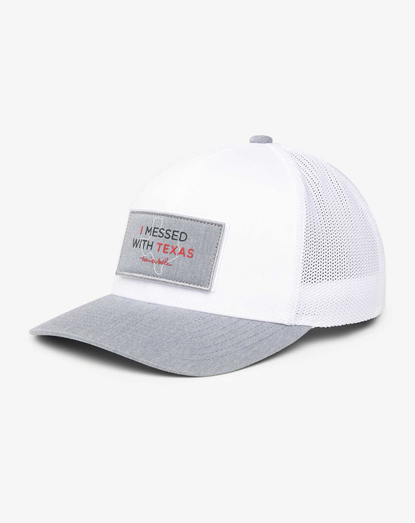 Travis Mathew Barton Springs Snapback Hat White | TZRIMQO-29