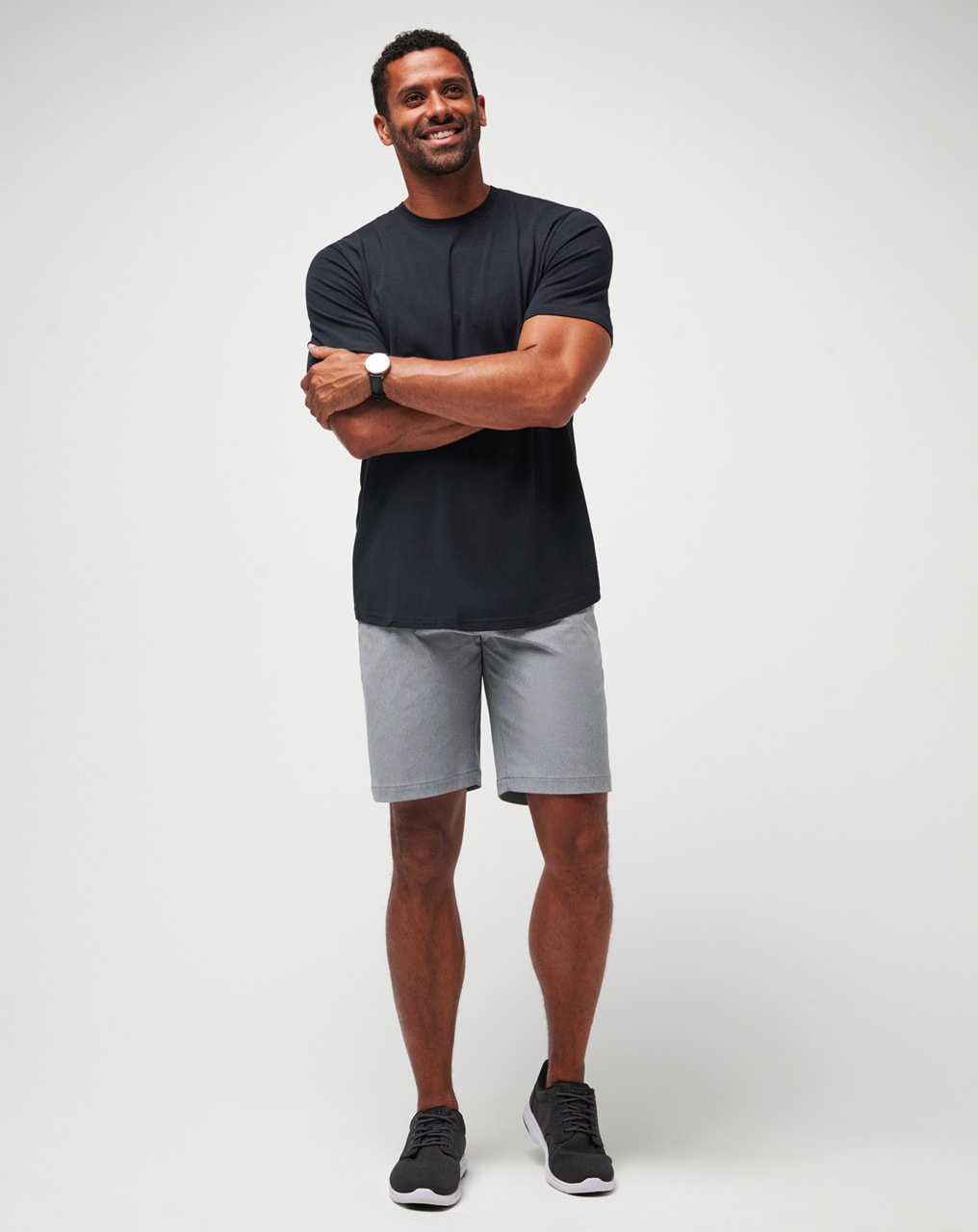 Travis Mathew Beck Short 9.5in Light Grey | IKJQFWS-61