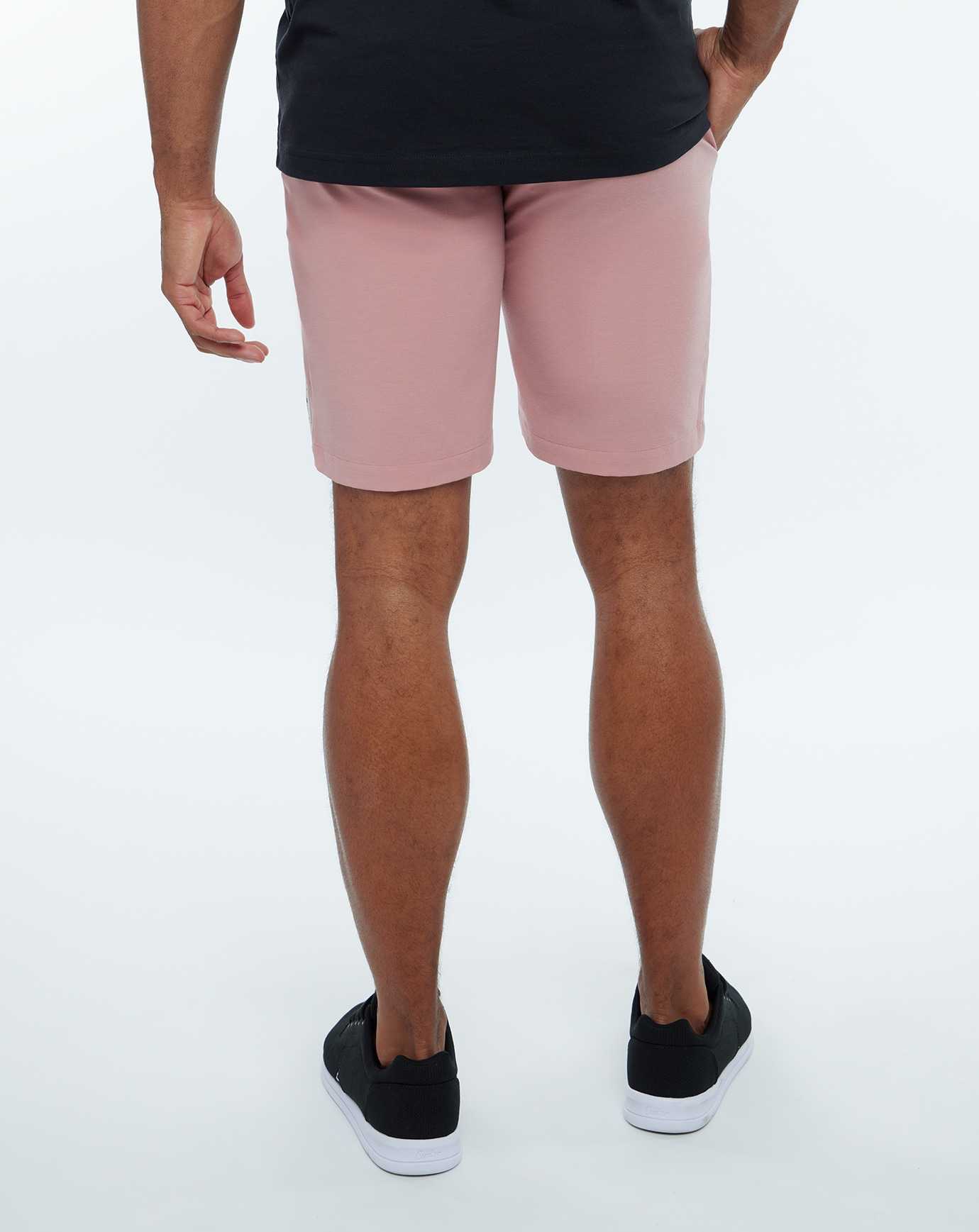 Travis Mathew Bermuda Short 8in Dusty Rose Canvas | QPMVZDG-51