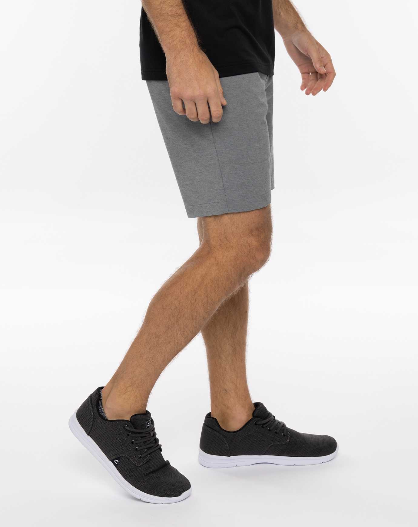 Travis Mathew Bermuda Short 8in Heather Sleet | WVHMBCK-60