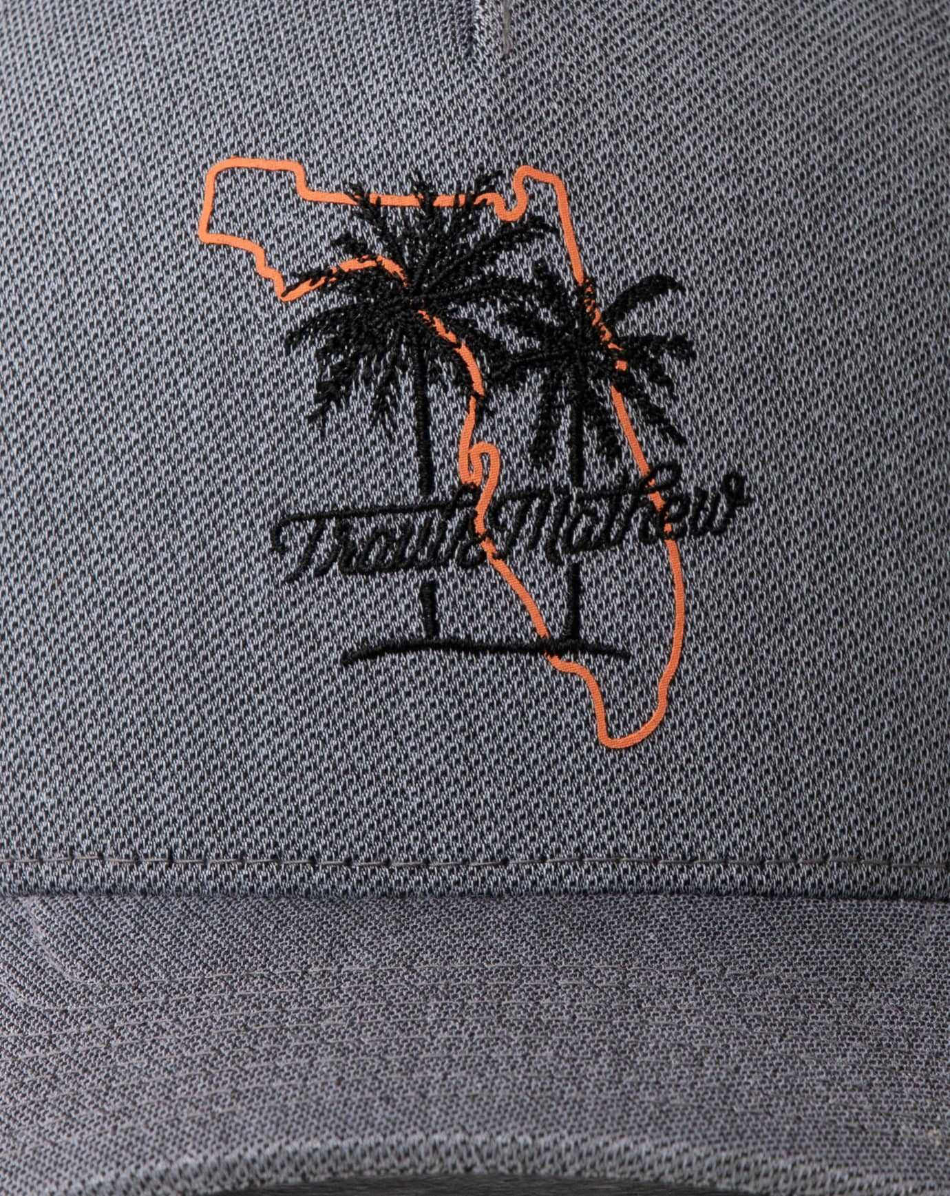 Travis Mathew Best Beach Snapback Hat Heather Quiet Shade | WRLHXQY-98