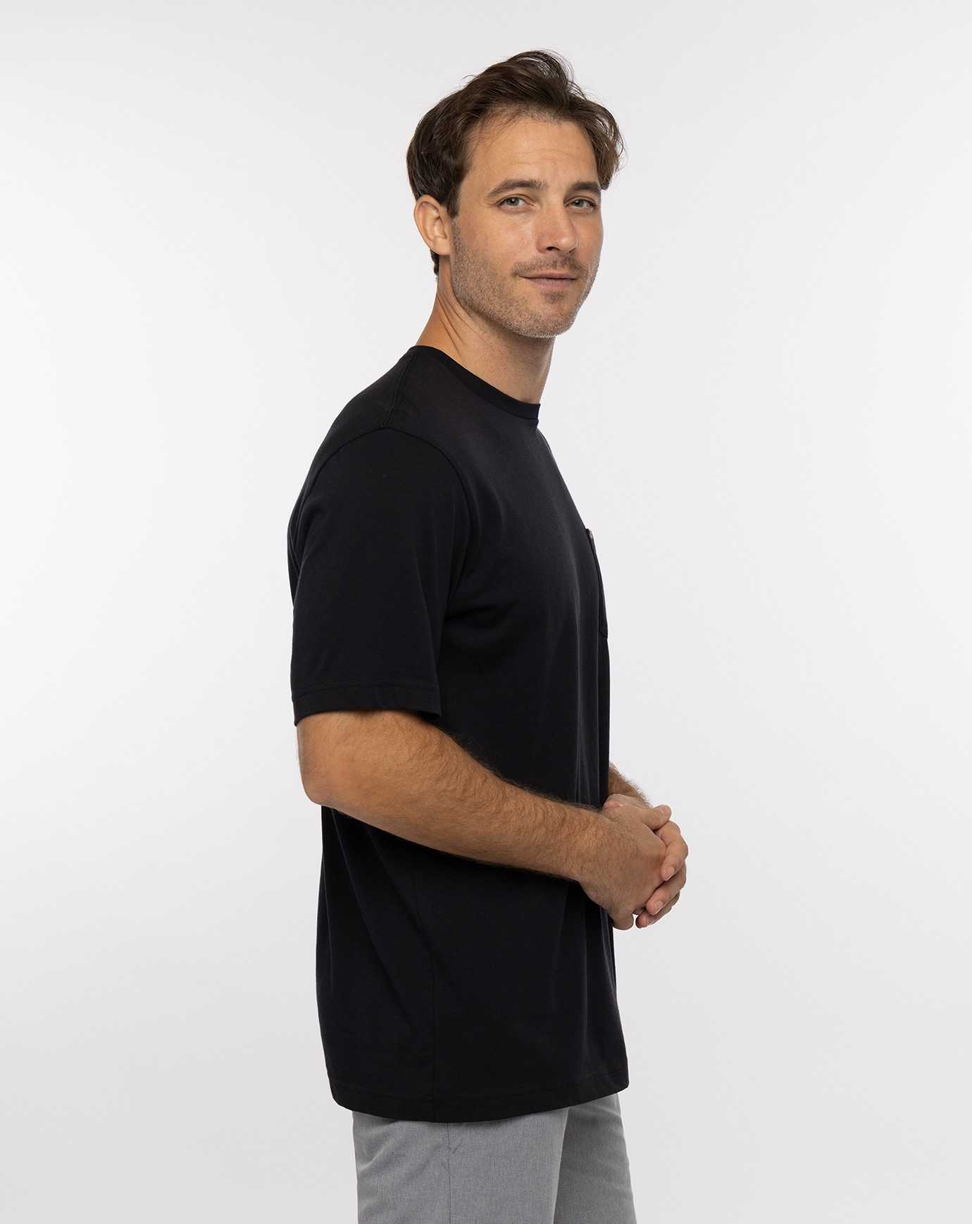 Travis Mathew Bisbee Tee Black | JFPGBYE-40