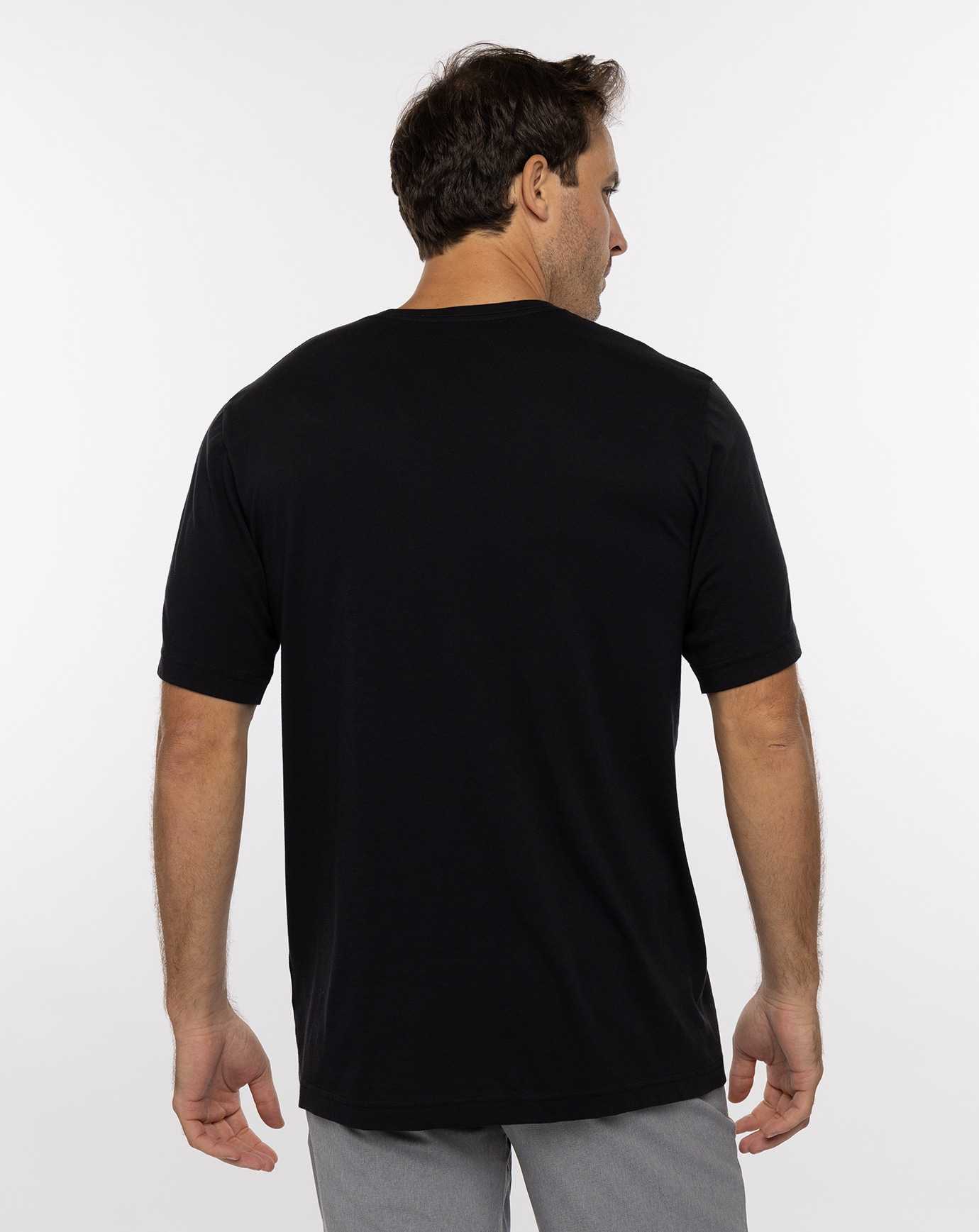 Travis Mathew Bisbee Tee Black | JFPGBYE-40