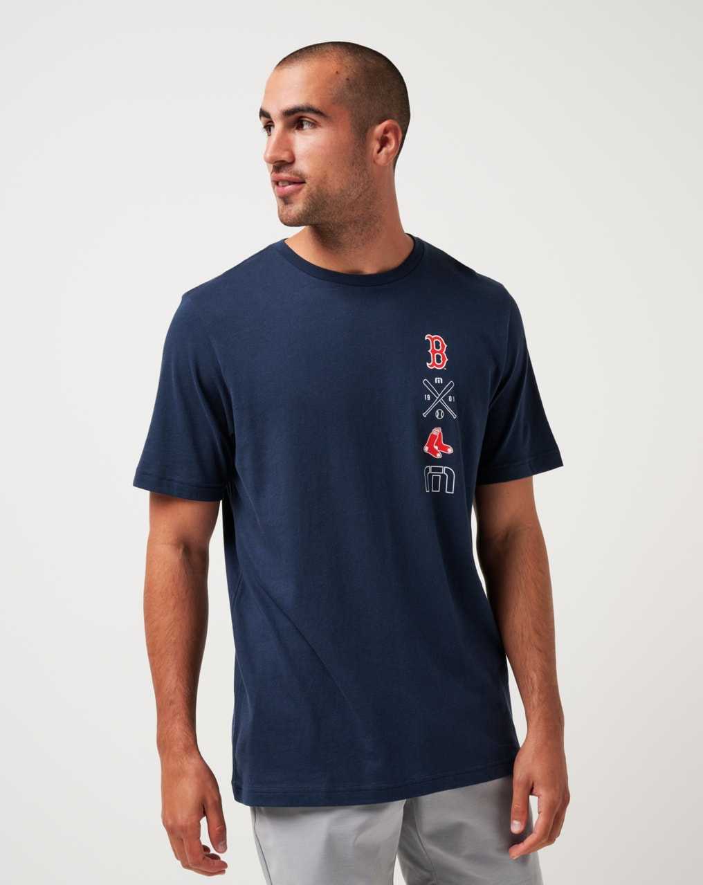 Travis Mathew Boston Red Sox Sunset Slam Tee Total Eclipse | PDGMHZS-23