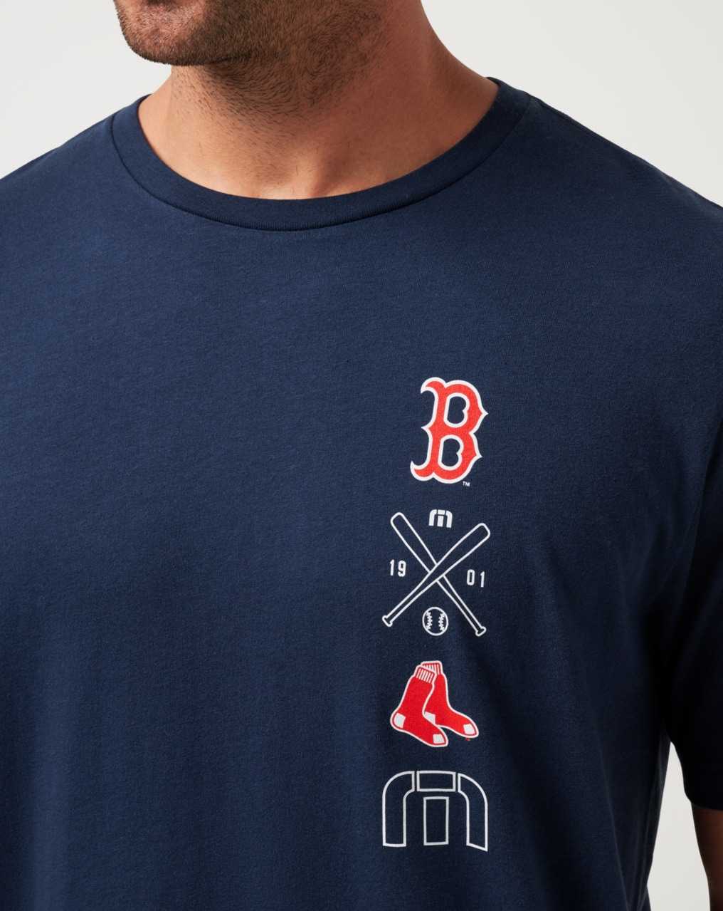 Travis Mathew Boston Red Sox Sunset Slam Tee Total Eclipse | PDGMHZS-23