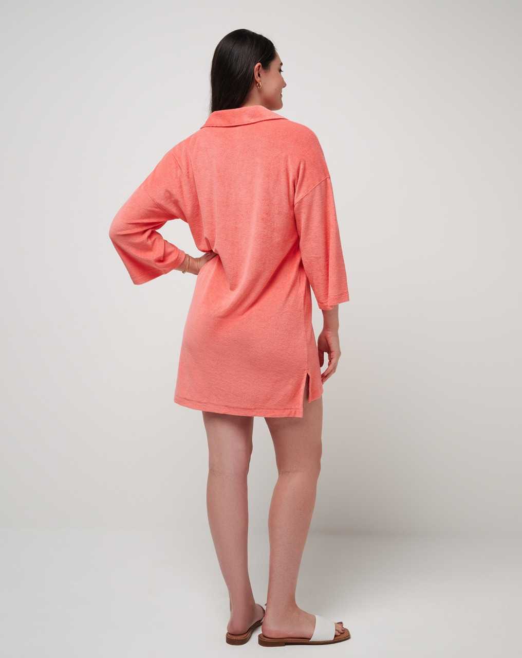 Travis Mathew Brunch Me Baby Terry Dress Shell Pink | FLRTIUD-97