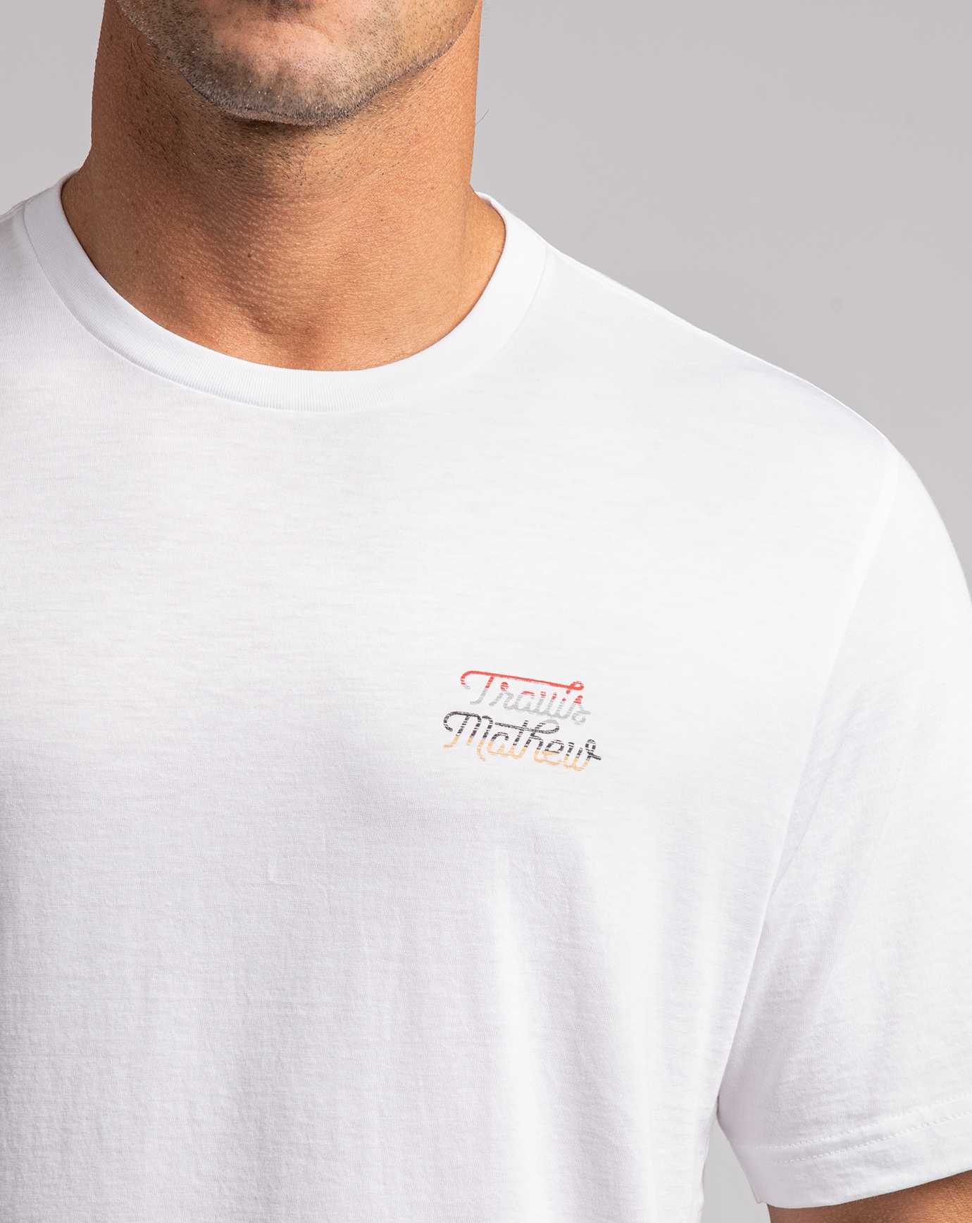 Travis Mathew Buffet Style Tee White | DVPWBJA-09