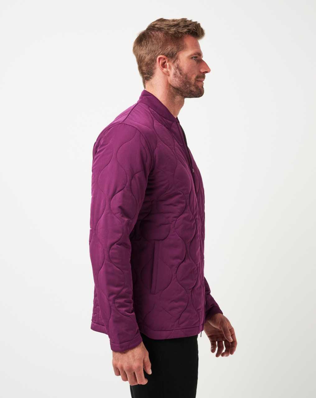 Travis Mathew Burnley Come What May Jacket Claret | QFWSCEG-47