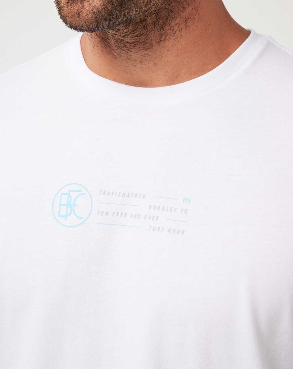 Travis Mathew Burnley Slide Show Tee White | KPIOBLE-38