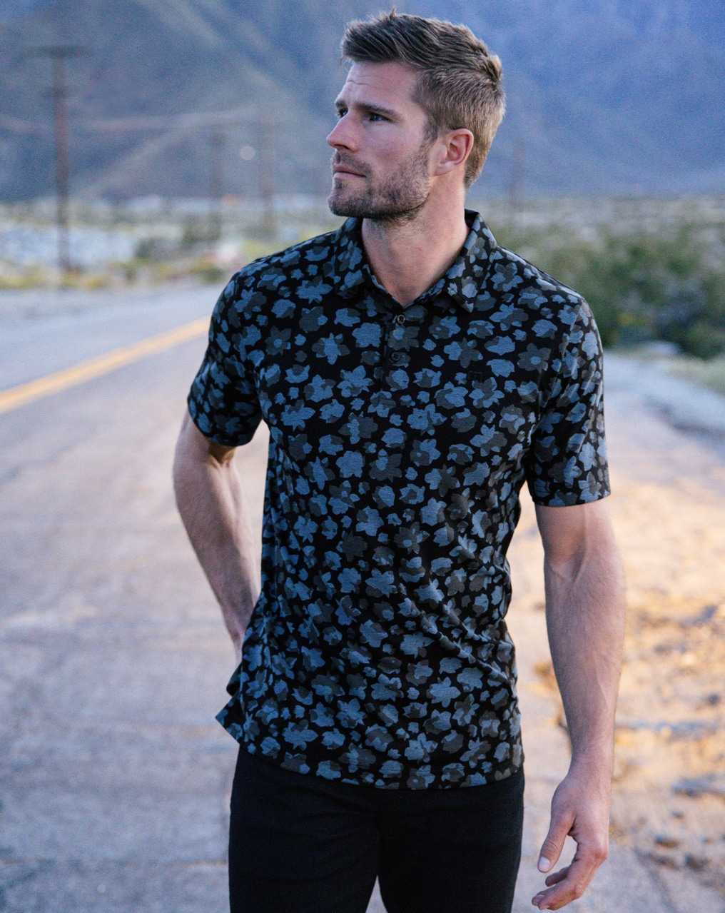 Travis Mathew By The Wharf Polo Black | EJINVXK-05