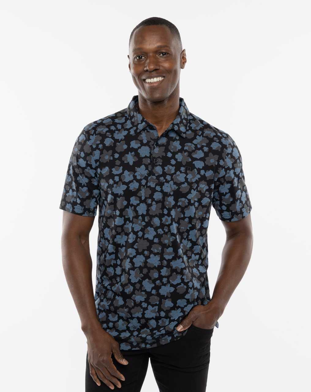 Travis Mathew By The Wharf Polo Black | EJINVXK-05