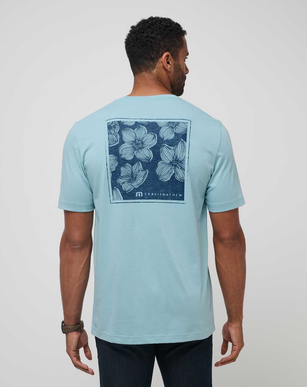 Travis Mathew Catamaran Coast Tee Cameo | YIDJXVK-10