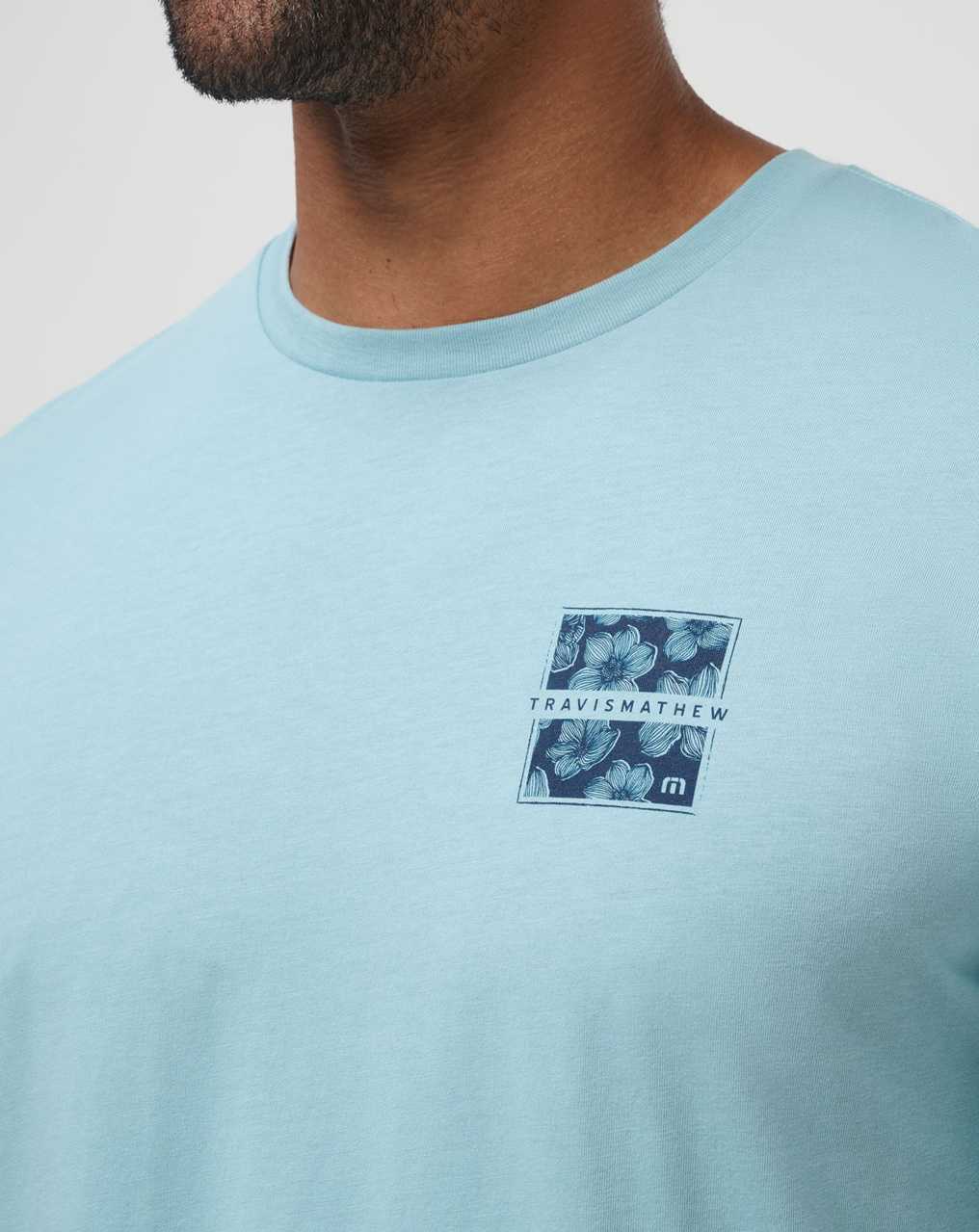 Travis Mathew Catamaran Coast Tee Cameo | YIDJXVK-10