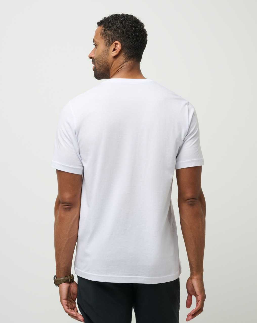 Travis Mathew Catch And Release Tee White | JEQVYLG-64