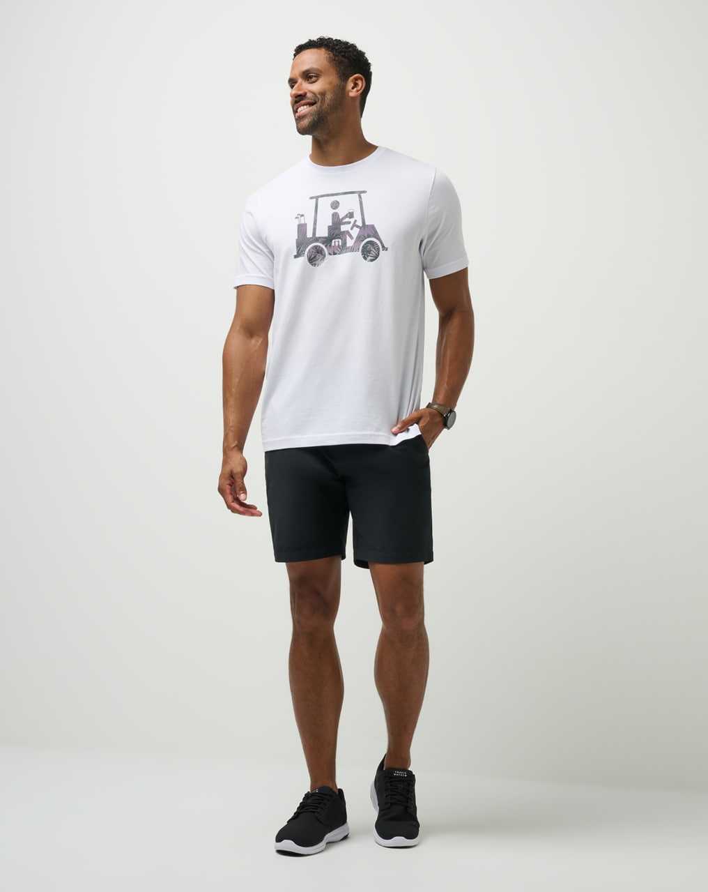 Travis Mathew Catch And Release Tee White | JEQVYLG-64