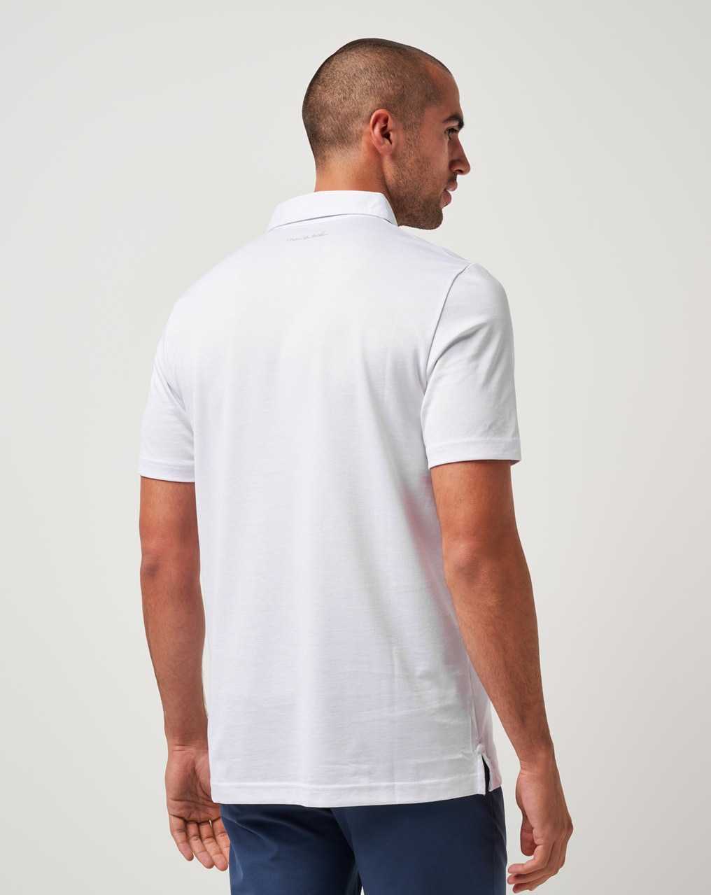 Travis Mathew Chicago Cubs The Zinna Polo White | UAZDOFG-19