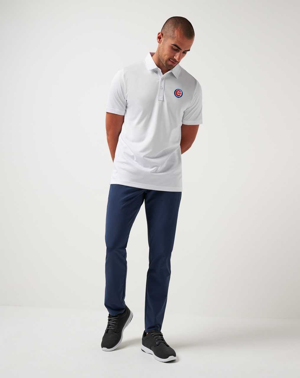 Travis Mathew Chicago Cubs The Zinna Polo White | UAZDOFG-19