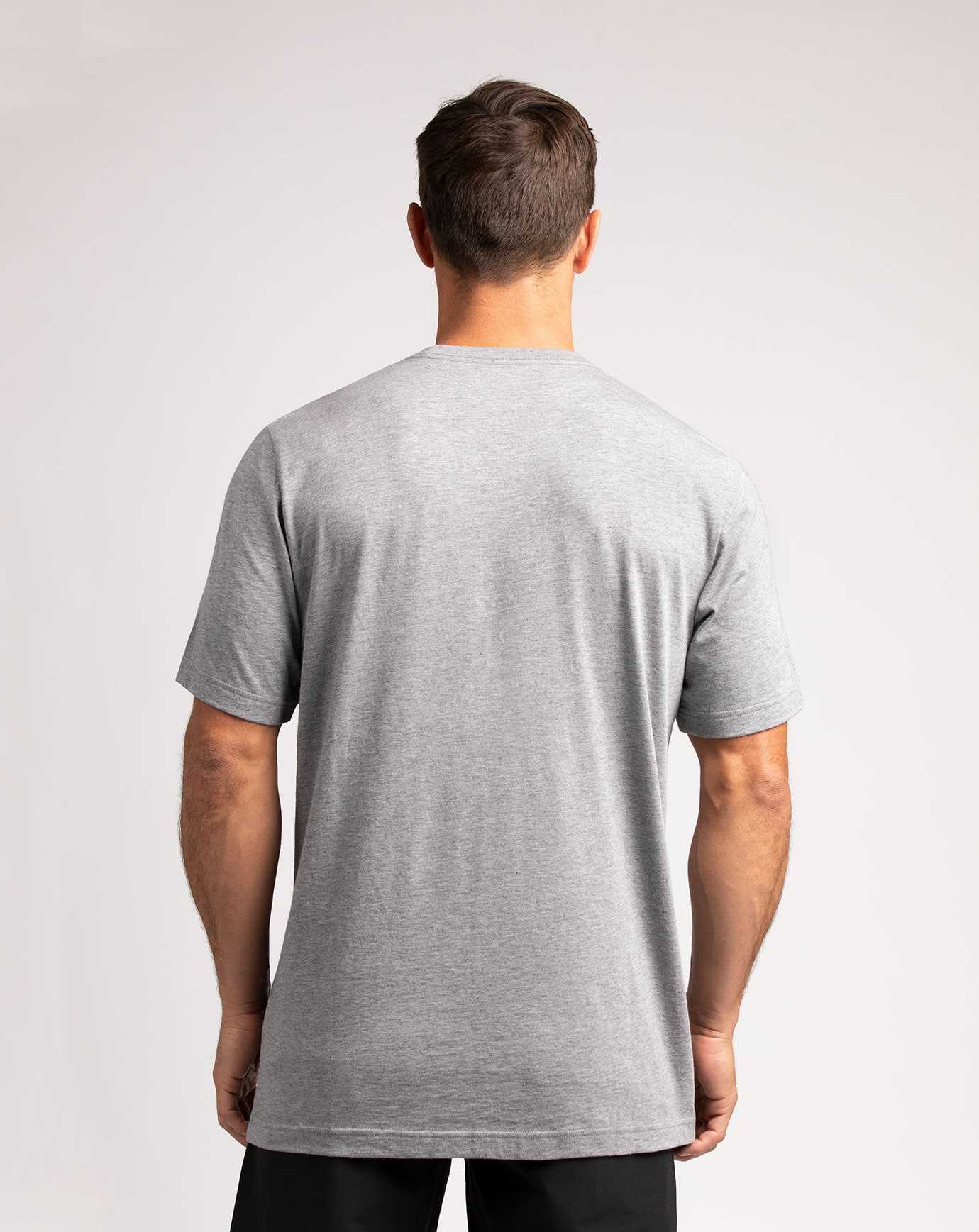 Travis Mathew Circus Act Tee Heather Grey | IXJFUYT-71