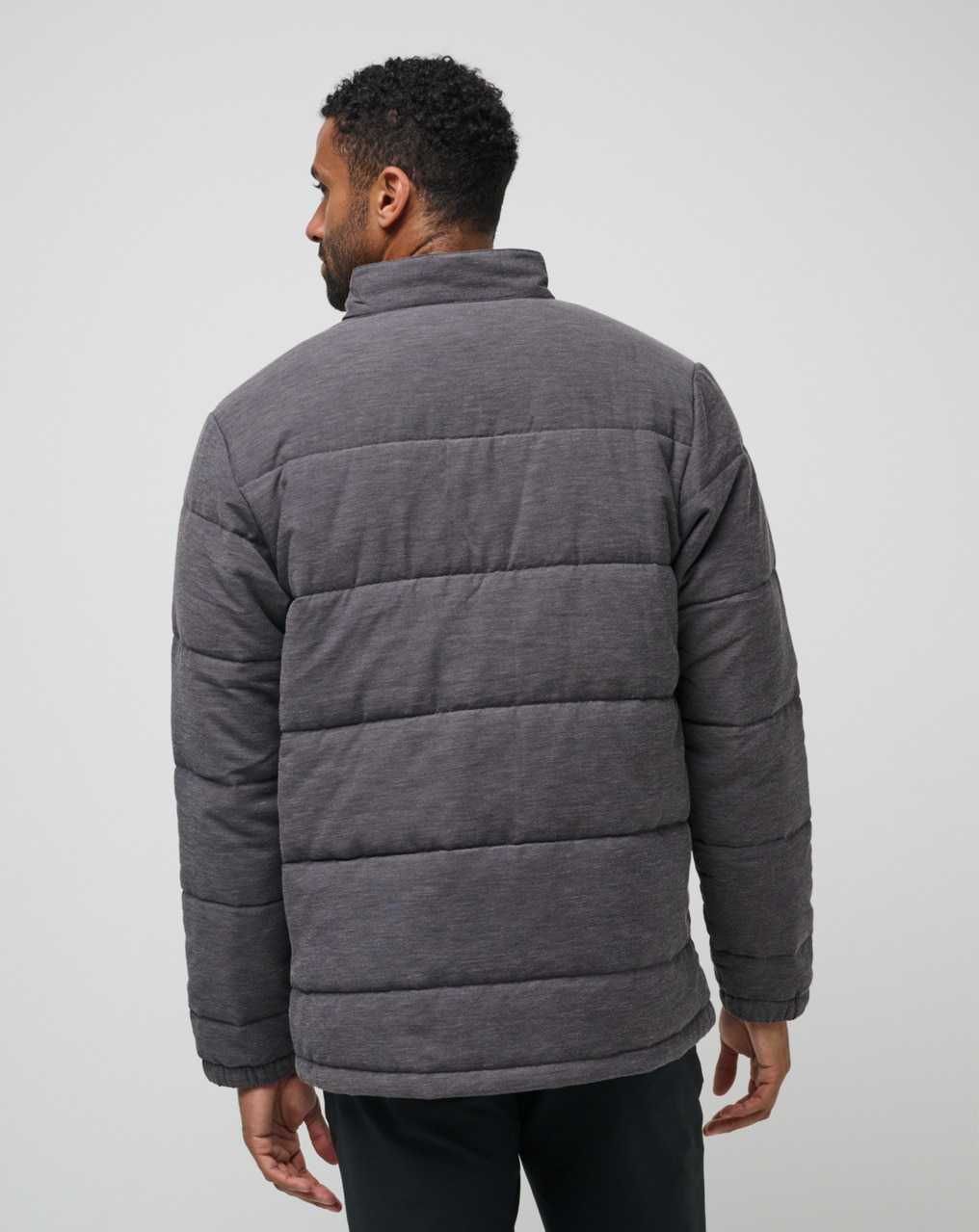 Travis Mathew Climate Drop Jacket Heather Black | RKEIZPA-97