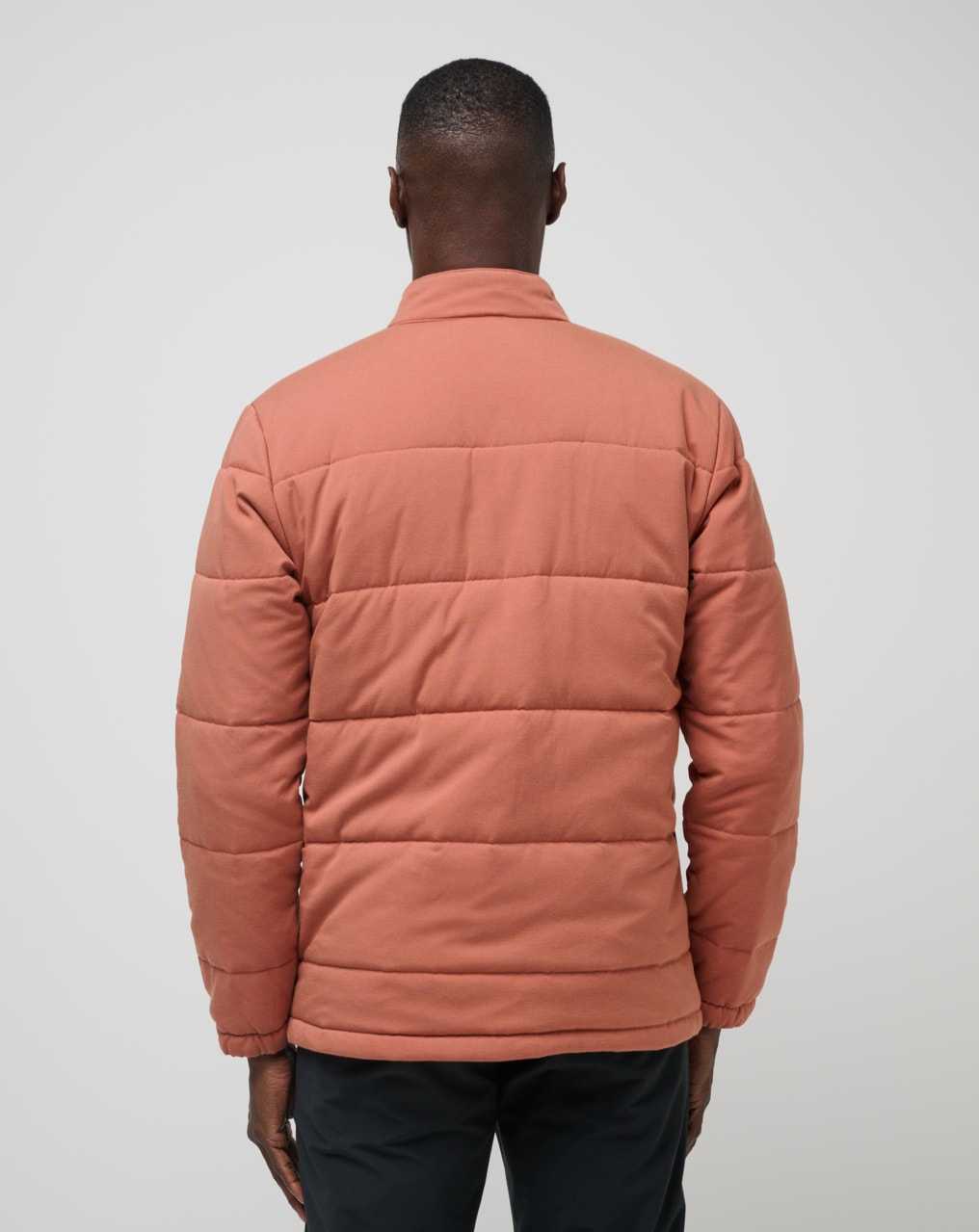 Travis Mathew Climate Drop Jacket Heather Copper | FUEWKOB-51