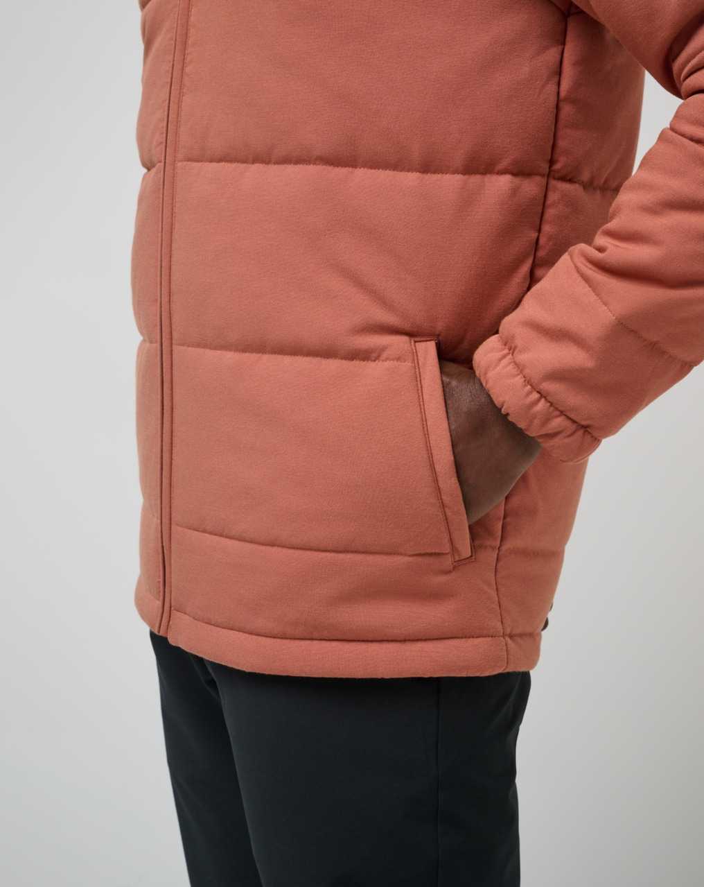 Travis Mathew Climate Drop Jacket Heather Copper | FUEWKOB-51