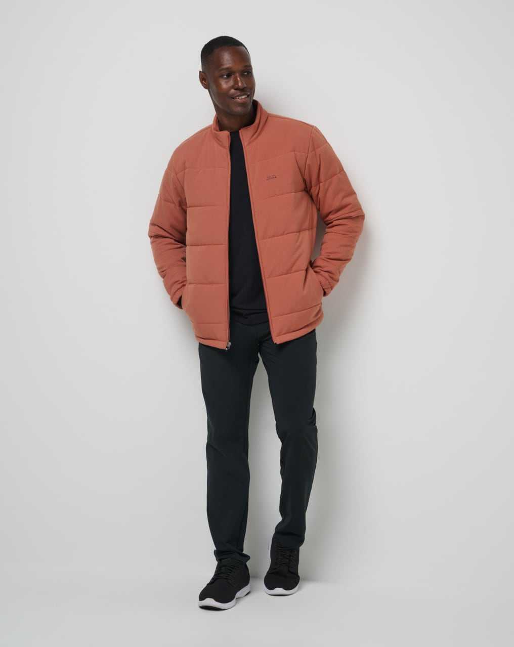 Travis Mathew Climate Drop Jacket Heather Copper | FUEWKOB-51