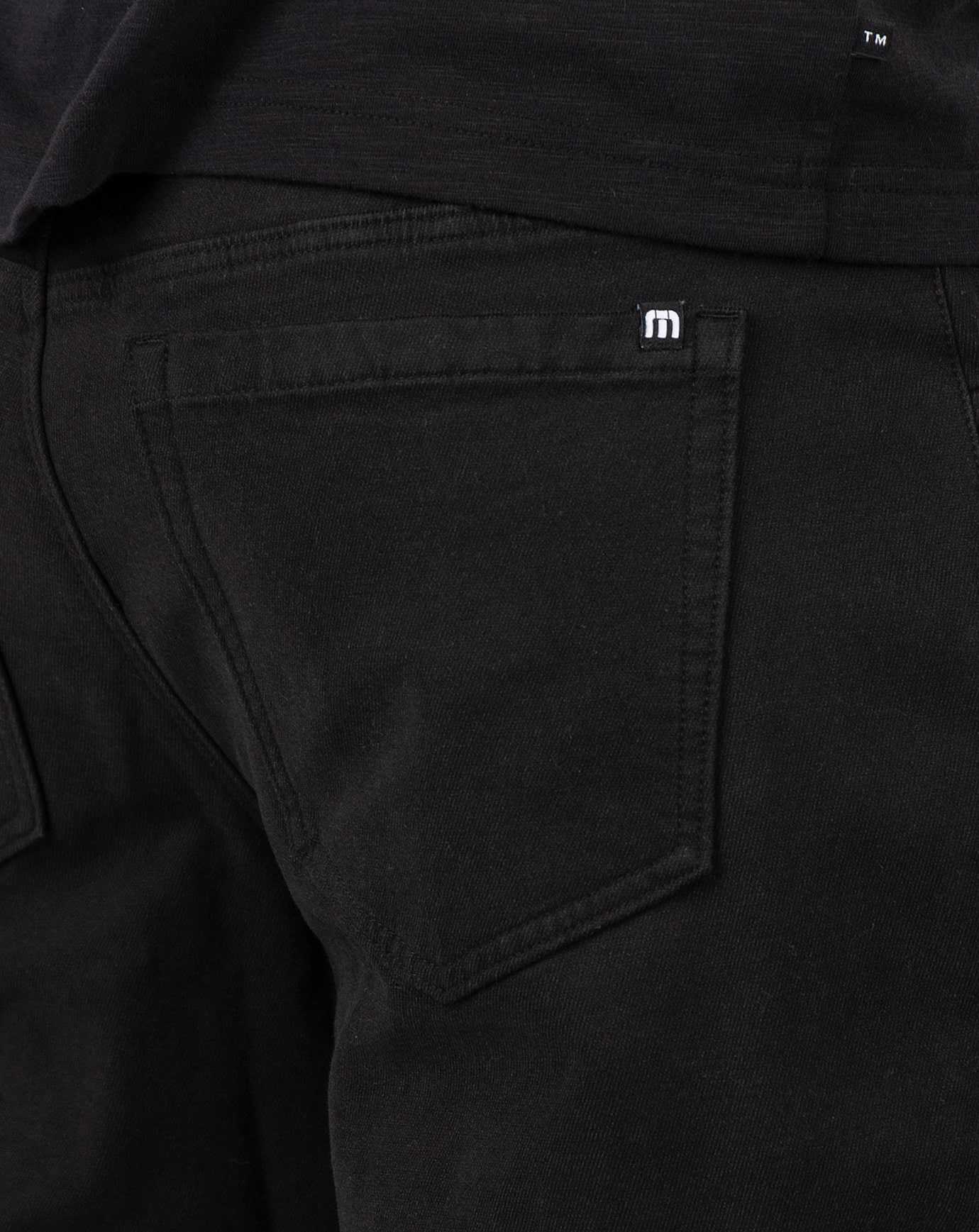 Travis Mathew Cloud Denim Pant Black | SAXPLKO-18