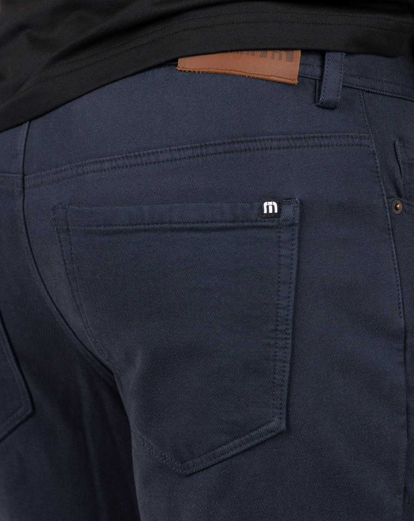 Travis Mathew Cloud Denim Pant Blue Nights | NSTIWKM-34