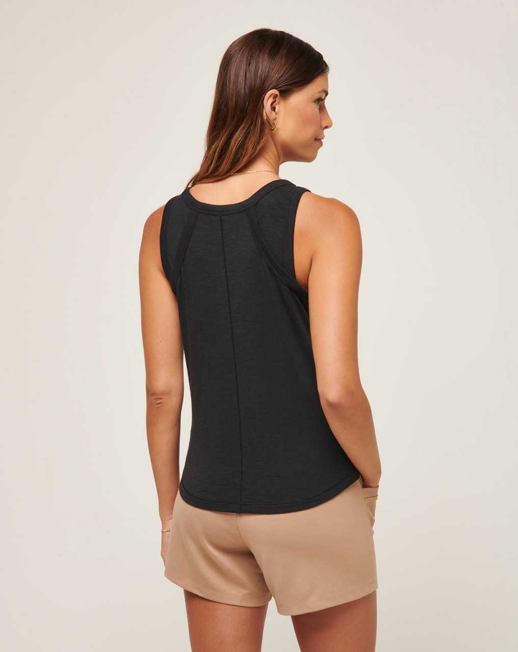 Travis Mathew Cloud Jersey Tank Black | BONILAW-27