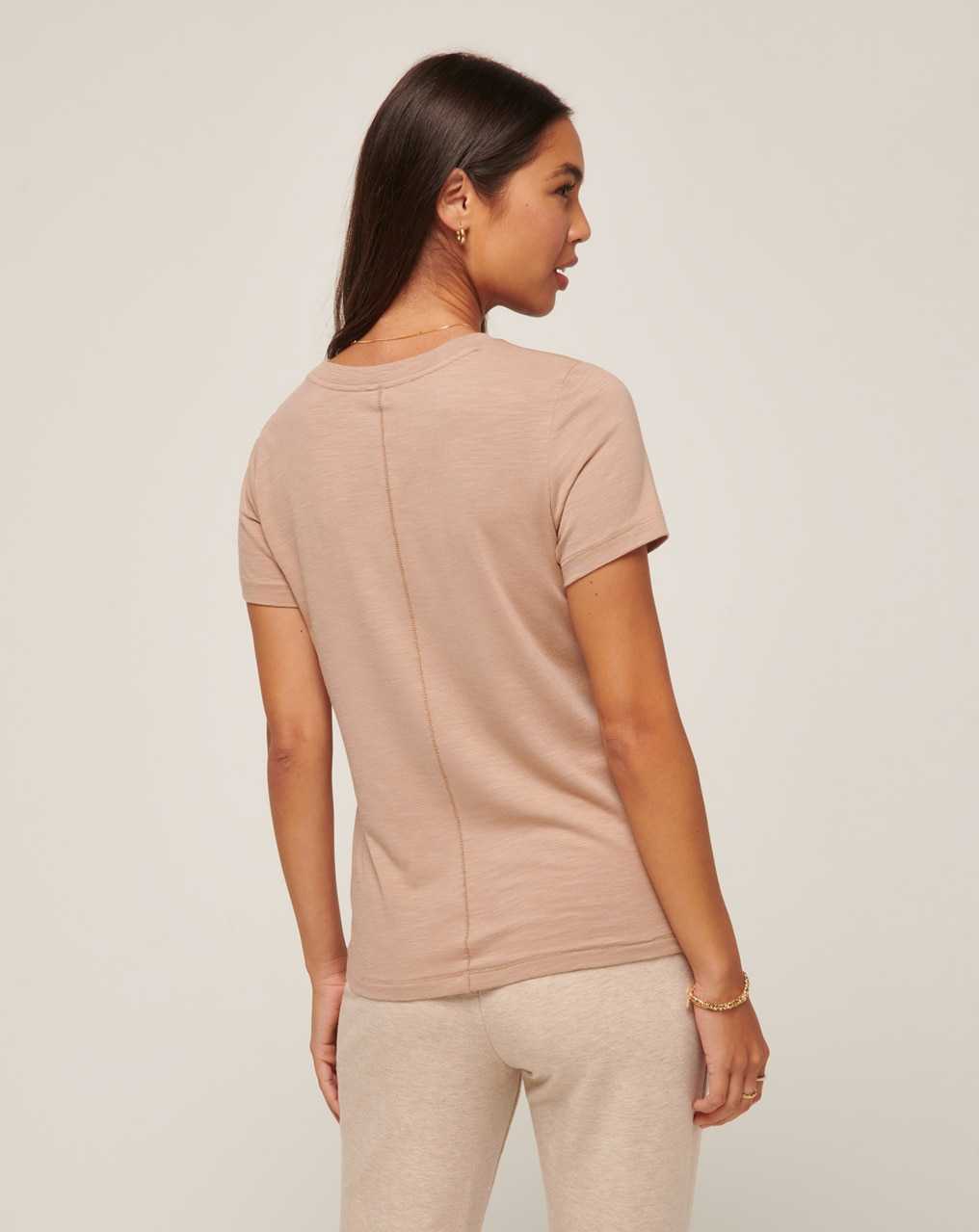 Travis Mathew Cloud Jersey Tee Natural | MYPFIBZ-10