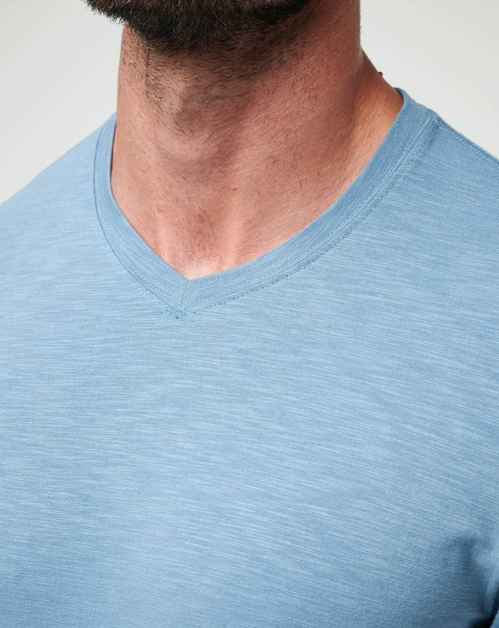 Travis Mathew Cloud Tee Copen Blue | YJZRLDN-61