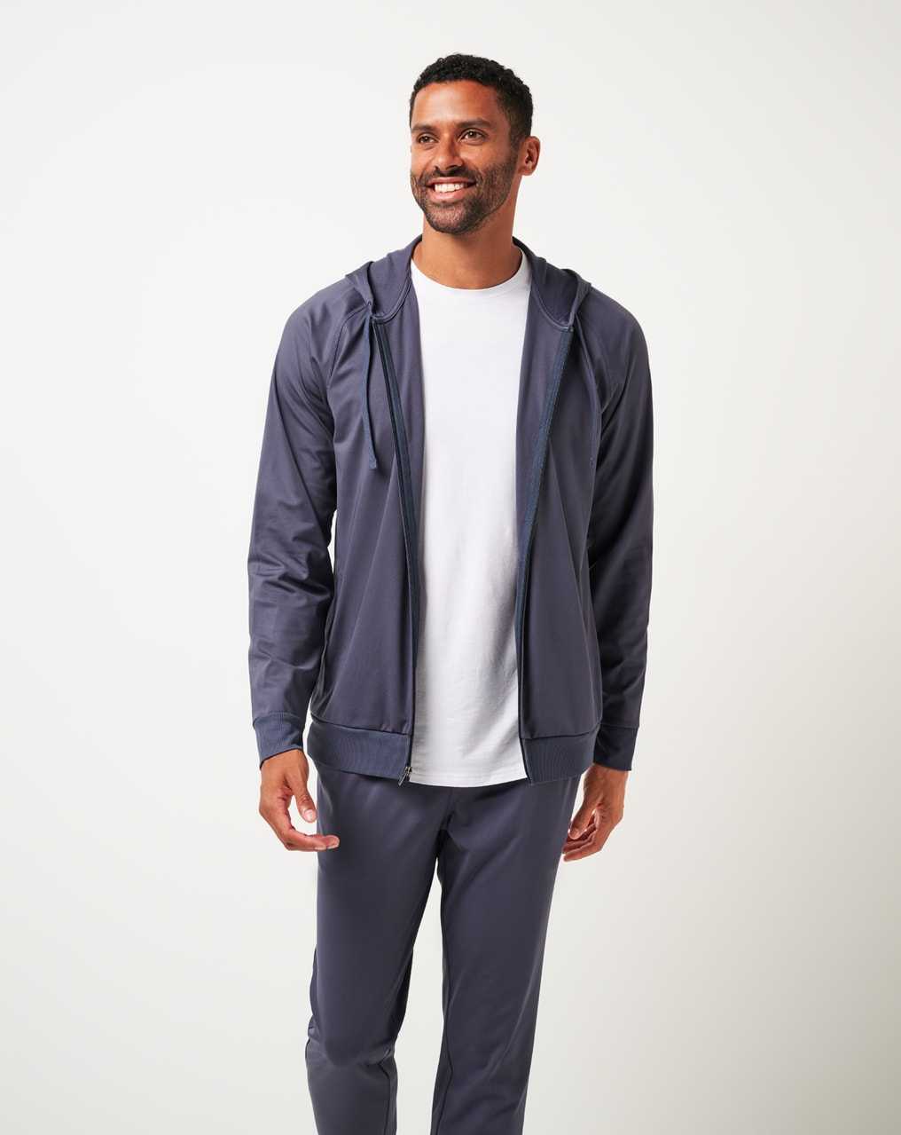 Travis Mathew Cloud Track Jacket Navy | NGTHBUA-24