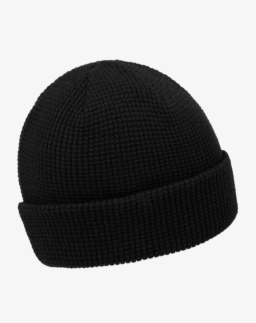 Travis Mathew Cloud Waffle Beanie Black | CSWUTGJ-64