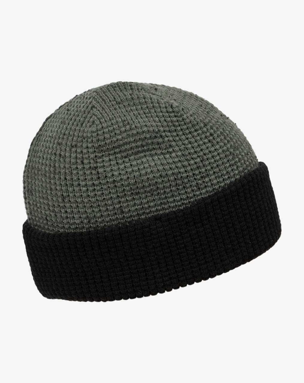 Travis Mathew Cloud Waffle Beanie Dark Olive | UCYWGPO-59