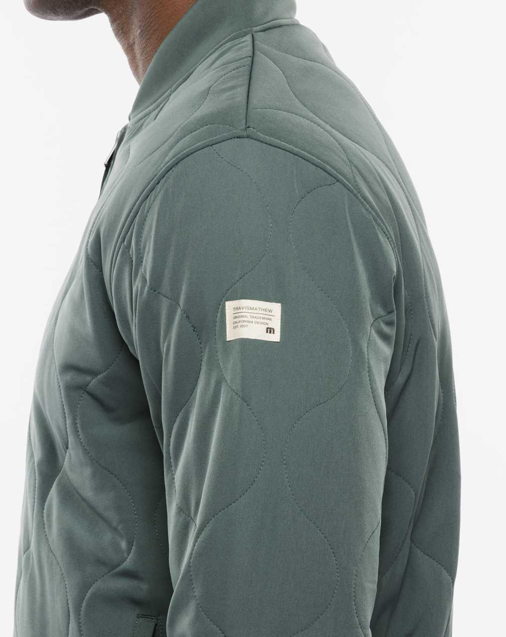 Travis Mathew Come What May Jacket Balsam Green | QWNDIFZ-15