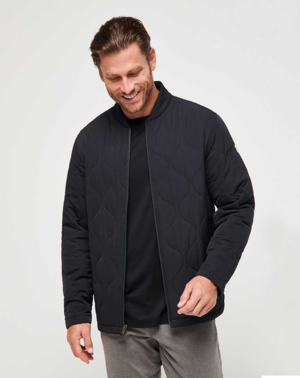 Travis Mathew Come What May Jacket Black | AEHORTF-24