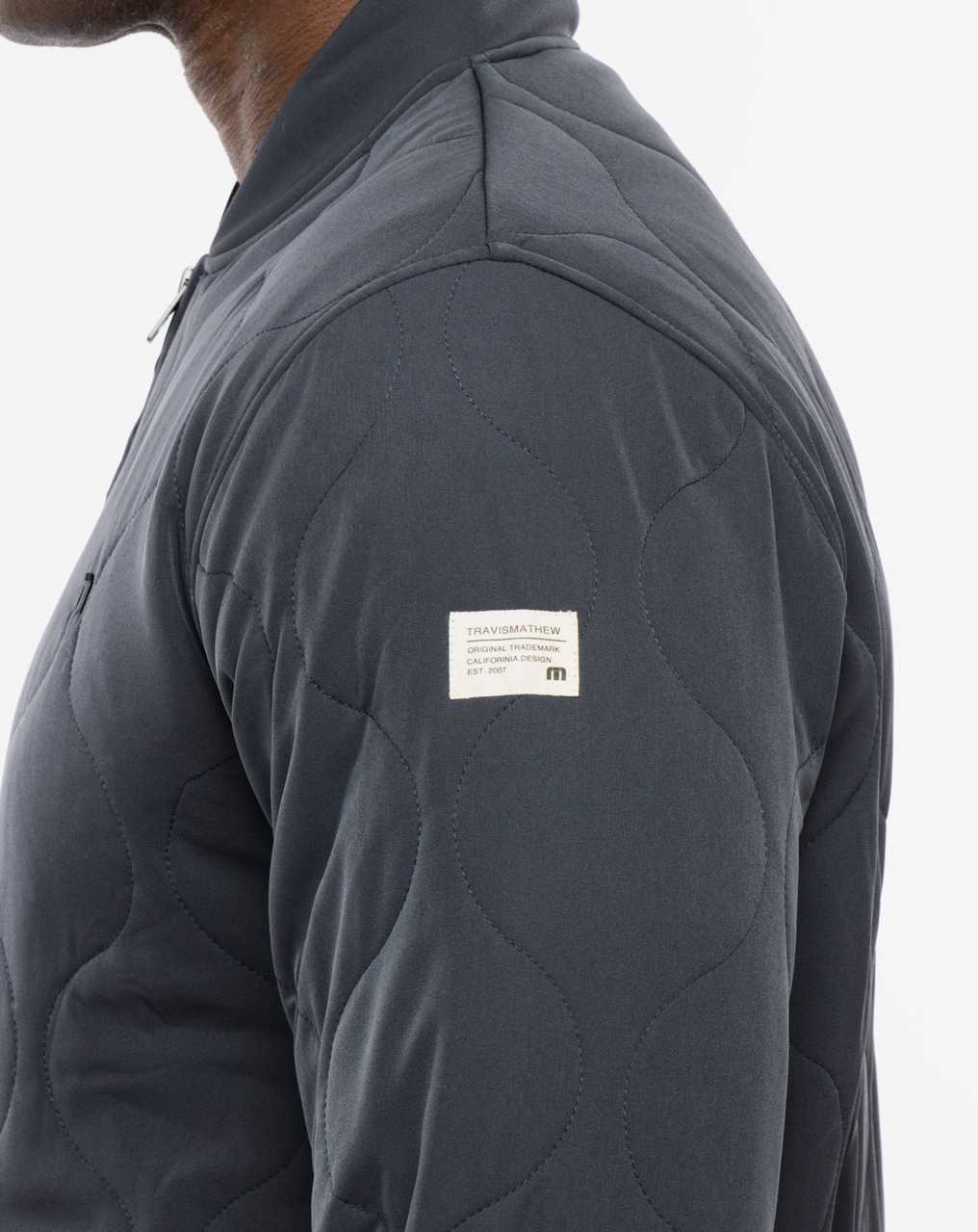 Travis Mathew Come What May Jacket Ebony | WDHIMXS-85