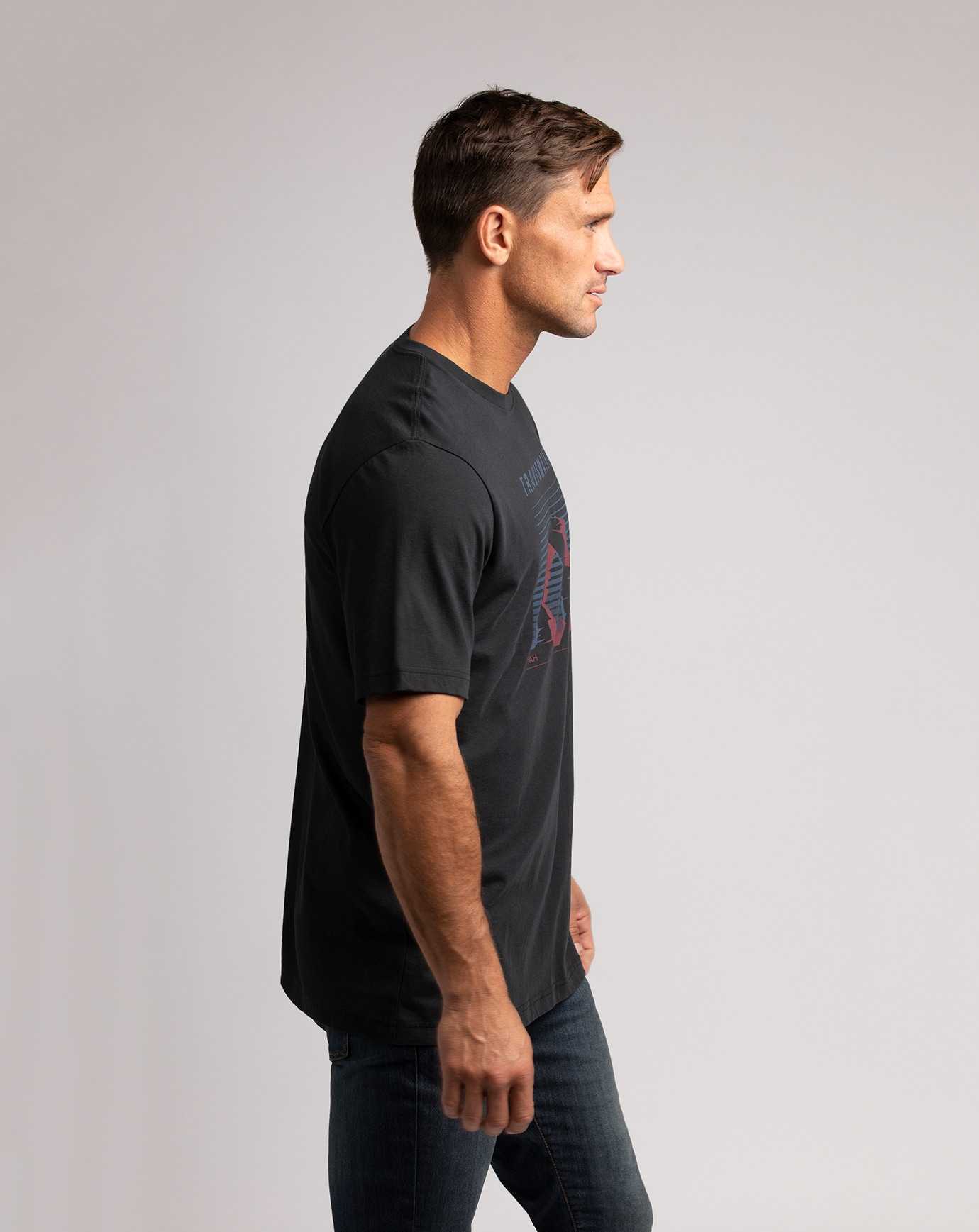 Travis Mathew Cool Coyote Tee Black | LSGZPWH-97