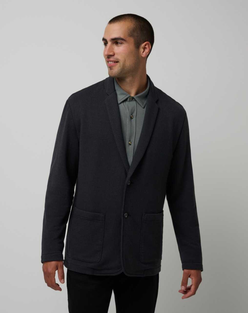 Travis Mathew Counsman Cardigan Jacket Ebony | YBVKWGP-50