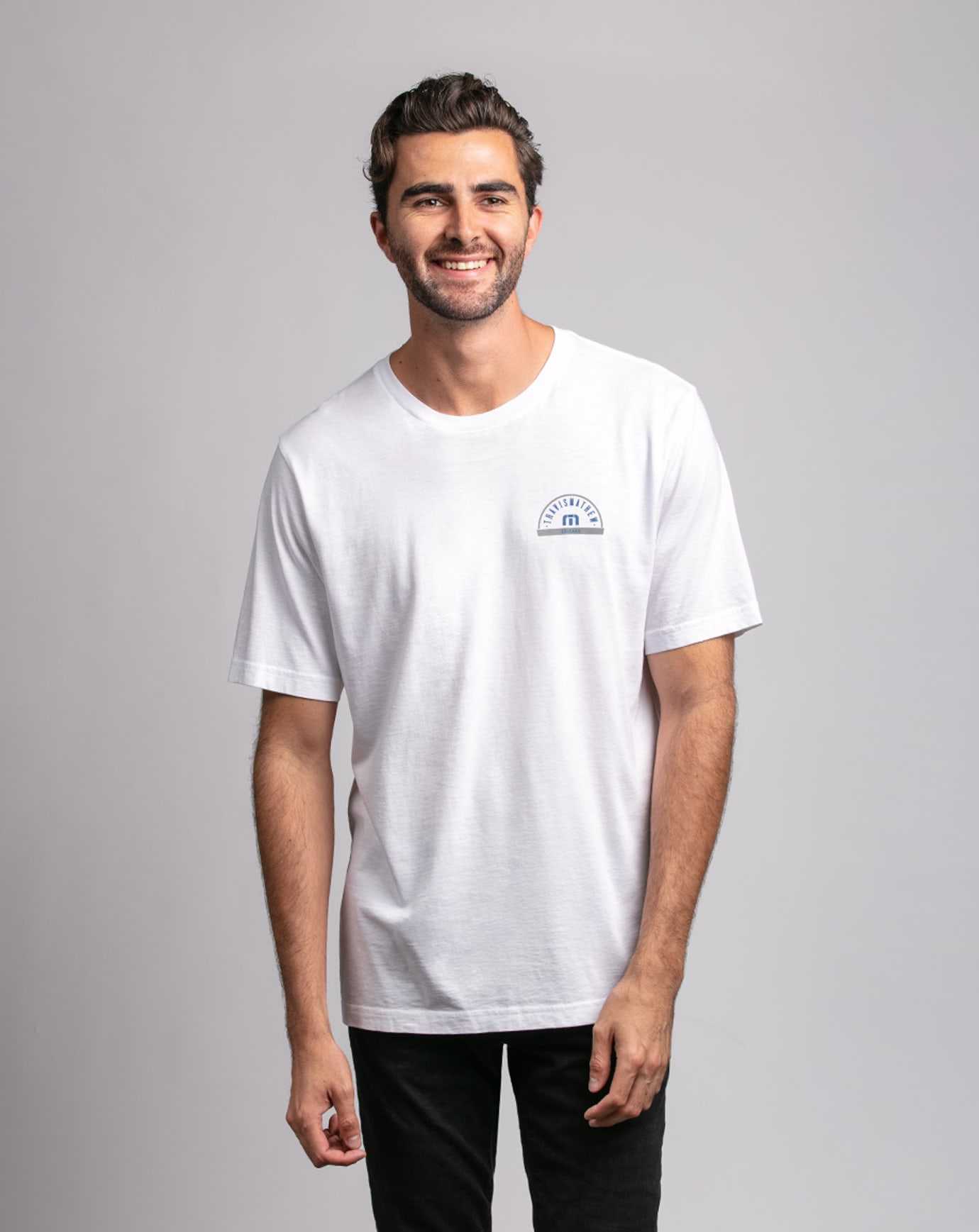 Travis Mathew Da Beers Tee White | CEOYBXL-10