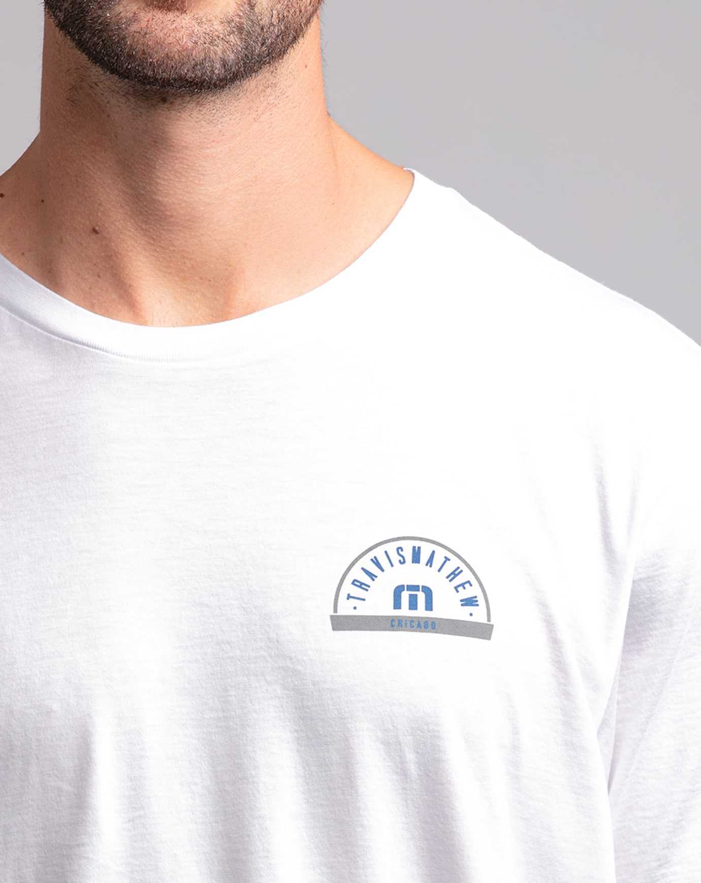 Travis Mathew Da Beers Tee White | CEOYBXL-10