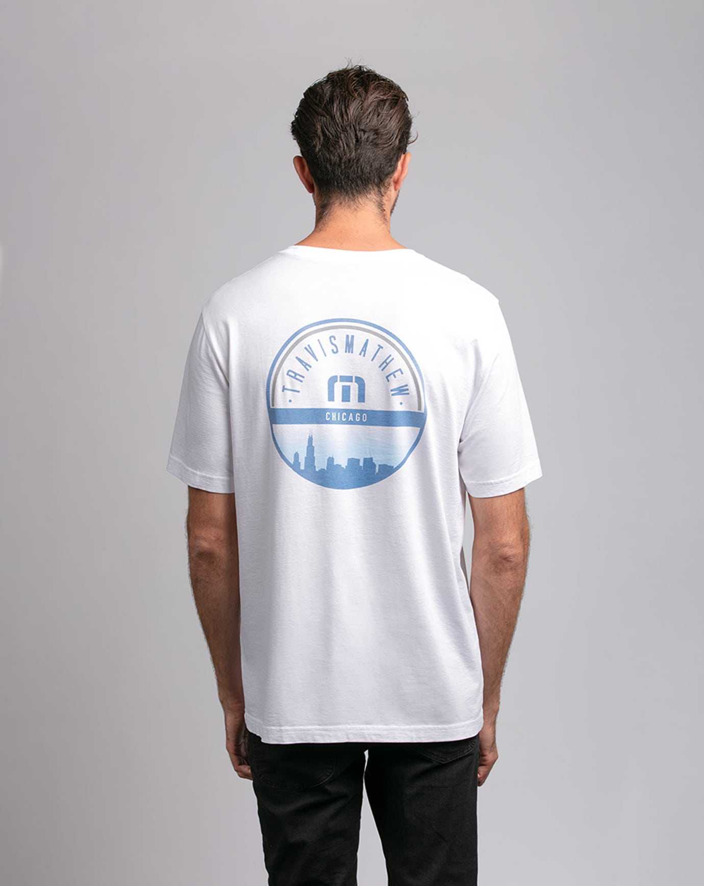 Travis Mathew Da Beers Tee White | CEOYBXL-10