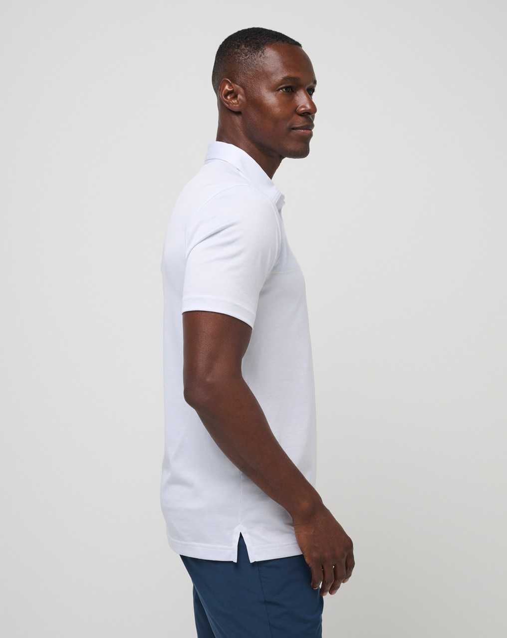 Travis Mathew Deck Navigator Polo White | IGYQOZH-65