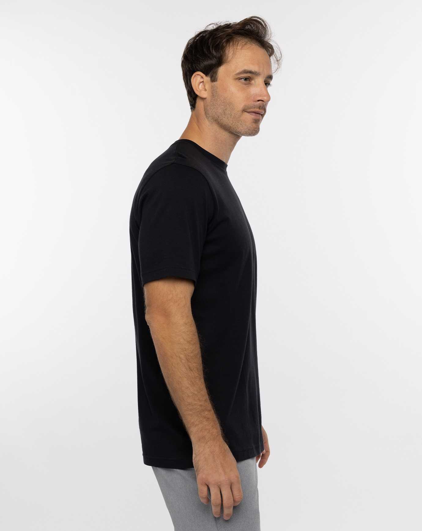 Travis Mathew Dinosaur Valley Tee Black | GWOUEMB-67