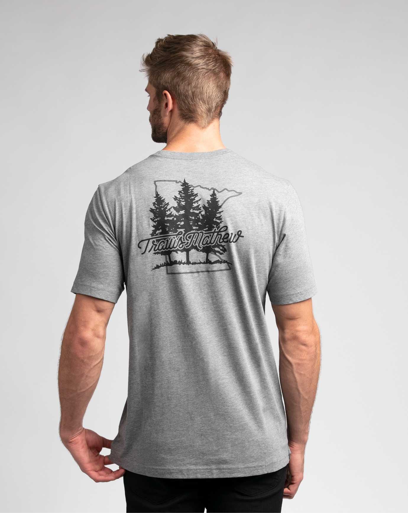 Travis Mathew Dontcha Know Tee Heather Grey | ERUIWBQ-09